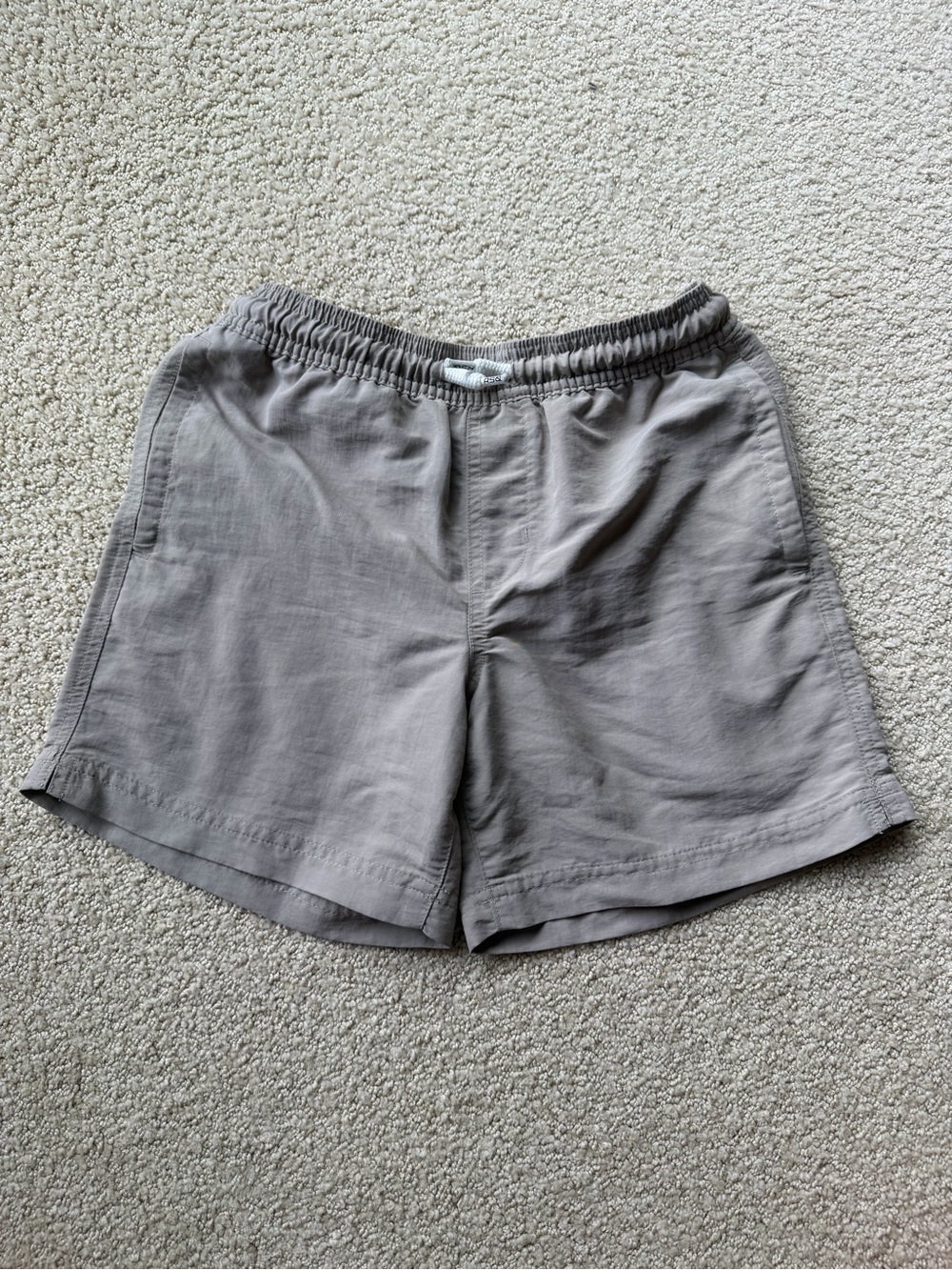 RSQ Beige Elastic-Waist Shorts